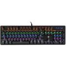 Teclado Mecânico Gamer com fio USB GK100 Switch Blue c/ LED RGB - HP