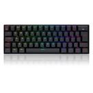 Teclado mecanico gamer draconic pro rgb wireless switch brown redragon k530rgb-pro preto