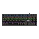 Teclado Mecânico Gamer K-Mex Dracarys KDGB - ABNT2 - RGB - Switch Blue - Preto - KGDB28U0001CB0X