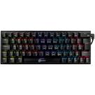 Teclado Mecanico Gamer Kalkan Loki, Rainbow, Switches YH Marrom, Layout 60%, USB Tipo-C, Preto - KLK00015 Teclado Mecanico Gamer Kalkan Loki, Rainbow, Switches YH Marrom, Layout 60%, USB Tipo-C, Preto - KLK00015