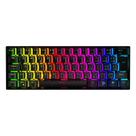 Teclado Mecânico Gamer KBM! GAMING TG600, Preto, 60% e ABNT2, RGB, Switch Gateron Red - KGTG600PTVR