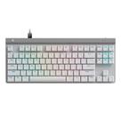 Teclado Mecânico Gamer Logitech G515 com Design TKL, RGB LIGHTSYNC e Switch GL Brown Tactile, USB-C Removível, Branco - 920-012869