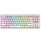 Teclado Mecânico Gamer Ninja Leap Pudim, Switch Blue, Rainbow, ABNT2, White Teclado Mecânico Gamer Ninja Leap Pudim, Switch Blue, Rainbow, ABNT2, White