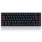 Teclado Mecânico Gamer Redragon Castor - ABNT2 - RGB - Switch Brown - Preto - K631-RGB