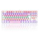 Teclado Mecânico Gamer Redragon Daksa Bubblegum RGB Switch Blue ABNT2 Branco e Rosa K576PW-R PT-Blue