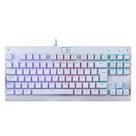 Teclado Mecânico Gamer Redragon Dark Avenger K568W, RGB, Switch Outemu MK2 Blue, ABNT2, Branco