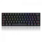Teclado Mecânico Gamer Redragon Draconic Pro, RGB, Switch Blue, ABNT2, 60%, Preto