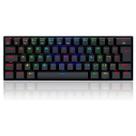 Teclado Mecânico Gamer Redragon Draconic Rgb ABNT2 Switch Marron