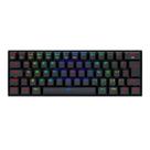 Teclado Mecânico Gamer Redragon Draconic, RGB, Bluetooh, 60%, Switch Brown, ABNT, Bluetooth, Preto