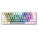 Teclado Mecânico Gamer Redragon Fizz RGB USB 2.0 Cinza e Branco - RGB K617-RGB-GW Teclado Mecânico Gamer Redragon Fizz RGB USB 2.0 Cinza e Branco - RGB K617-RGB-GW