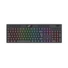 Teclado Mecânico Gamer Redragon Horus Tri Mode ARGB Low Profile Preto