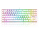 Teclado Mecânico Gamer Redragon Kumara, Anti-Ghosting, RGB, Switch Outemu Blue, ABNT2, Branco - K552W-RGB (PT-BLUE)