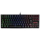 Teclado Mecânico Gamer Redragon Kumara RGB Preto Switch Marrom ABNT2 Teclado Mecânico Gamer Redragon Kumara RGB Preto Switch Marrom ABNT2