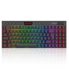 Teclado Mecânico Gamer Redragon Kurama, RGB, Switch Marrom, ABNT2, cabo USB-C removivel, Preto - K625P-KB (PT-BROWN)