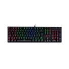 Teclado Mecânico Gamer Redragon Mitra K551RGB1 Switch Marrom com Fio ABNT2 Preto