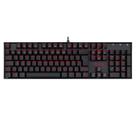 Teclado Mecânico Gamer Redragon Mitra Led Vermelho Switch Marrom Full Size USB 2.0 - K551-1