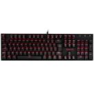 Teclado Mecanico Gamer Redragon Mitra Preto SWITCH Blue K551-1