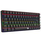 Teclado Mecânico Gamer Redragon Phantom K629-KB 75% Switch Brown Preto