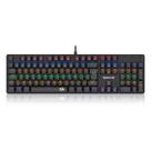 Teclado Mecânico Gamer Redragon Valheim - ABNT2 - Rainbow - Switch Brown - Preto - K608-R PT-Brown