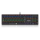 Teclado Mecânico Gamer Redragon Valheim - ABNT2 - Rainbow - Switch Brown - Preto - K608-R PT-Brown Teclado Mecânico Gamer Redragon Valheim - ABNT2 - Rainbow - Switch Brown - Preto - K608-R PT-Brown