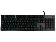 Teclado Mecânico Gamer RGB Logitech G512 Carbon - USB ABNT2 Preto