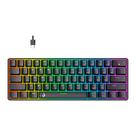 Teclado Mecânico Gamer Rise Mode GM1 Black, RGB, Switch Outemu Blue - RM-TCM-GM1-BBLUE Teclado Mecânico Gamer Rise Mode GM1 Black, RGB, Switch Outemu Blue - RM-TCM-GM1-BBLUE