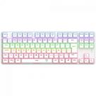 Teclado Mecânico Gamer T-Dagger Bora, Rainbow, Switch Brown, TKL, ABNT2, Branco Teclado Mecânico Gamer T-Dagger Bora, Rainbow, Switch Brown, TKL, ABNT2, Branco
