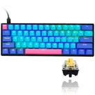 Teclado mecânico Guffercty Kred GK61 RGB de troca a quente