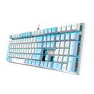 Teclado Mecanico Hermes M5 Switch Azul