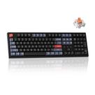 Teclado mecânico Keychron K10 Pro Wireless Silent Red