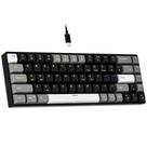 Teclado mecânico Newmen GM681 68 teclas LED retroiluminado Teclado mecânico Newmen GM681 68 teclas LED retroiluminado