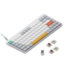 Teclado mecânico nuphy Air75 V2 75% Wireless Branco