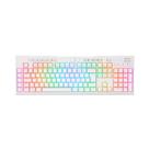 Teclado Mecânico Óptico Gamer Redragon Brahma Pro RGB, Switch Red, White, ABNT2