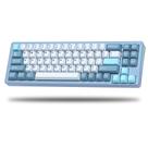 Teclado Mecânico para Games Womier S-K71 - 75% - Liga de Alumínio - Bluetooth