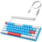 Teclado Mecânico para Games ZIYOU LANG RK-T8 com Fio RGB - 65%