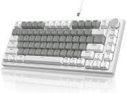 Teclado mecânico para jogos A.JAZZ AK820 75% USB-C com fio