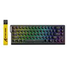 Teclado mecânico para jogos ATTACK SHARK X68 HE Rapid Trigger