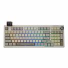Teclado mecânico para jogos EPOMAKER RT100 97 teclas Wisteria