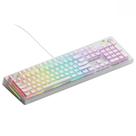 Teclado mecânico para jogos Glorious GMMK 3 em tamanho real branco