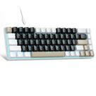 Teclado mecânico para jogos MageGee MK-Box 68 teclas preto
