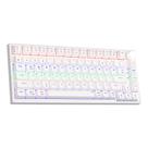 Teclado mecânico para jogos Newmen GM326 75% com LED Rainbow Teclado mecânico para jogos Newmen GM326 75% com LED Rainbow