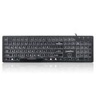 Teclado Mecânico Perixx PERIBOARD-317 com Fio e Retroiluminação USB - Preto