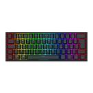 Teclado Mecânico Redragon Alcor, RGB, ABNT2, Switch RPC Linear, Tri-Mode, Preto
