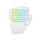 Teclado Mecanico Redragon Diti X Rgb Branco Switch Azul K601w-rgb Blue