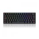 Teclado Mecânico Redragon Draconic Pro Rgb Wireless Usb 2.4ghz Preto Switch Azul K530rgb-pro Pt-blue