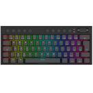 Teclado Mecânico Redragon Horus Mini Rgb Switch Marrom Preto K632-rgb Pt-brown