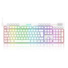 Teclado Mecânico Redragon Horus, RGB, Switch Brown, ABNT2, Branco