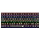 Teclado Mecânico Redragon Phantom Rainbow Switch Marrom Preto K629-kb Pt-brown