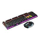 Teclado mecânico retroiluminado do painel da mistura sem fio do jogo ergonômico da tecla de modo duplo X200