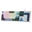 Teclado mecânico RGB com fio Redragon K668 108 teclas